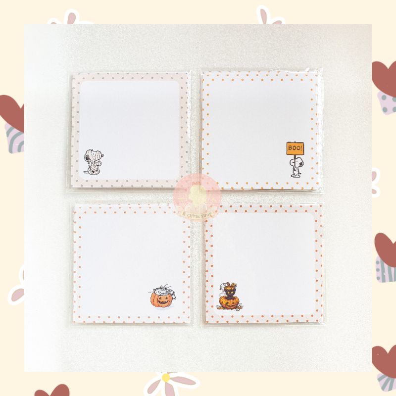 

kcutie - Mini Memo Paper Halloween Lucu