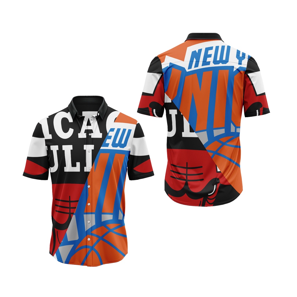 Tinishop - Kemeja Chicago Bulls Premium | Baju Kemeja Chicago Bulls Dewasa | Kemeja Chicago Ori