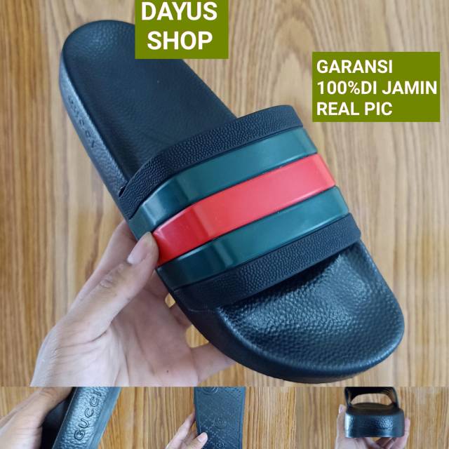 SANDAL PRIA / SANDAL SLIPON / SANDAL GUCCI SLIDE MAN