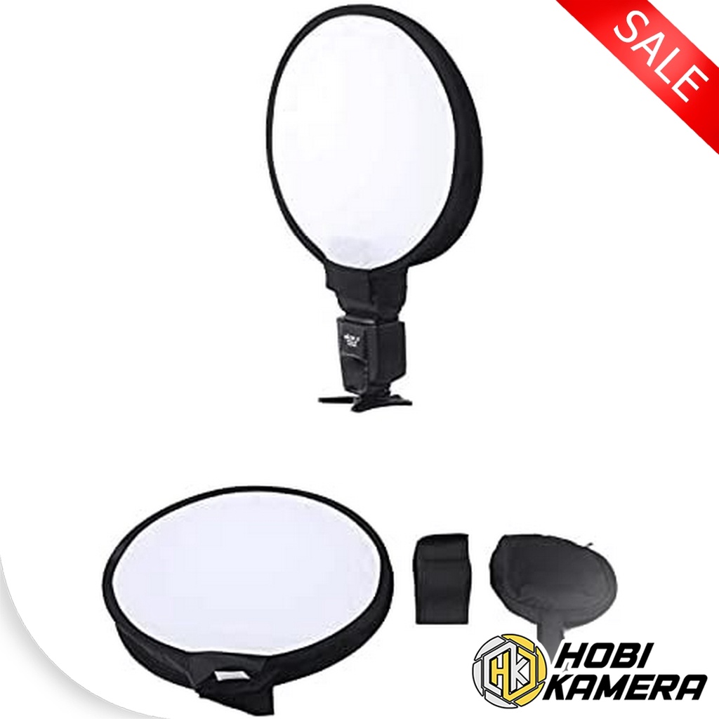 Difusser Flash Bulat Sangat Cocok Untuk Flash Eksternal