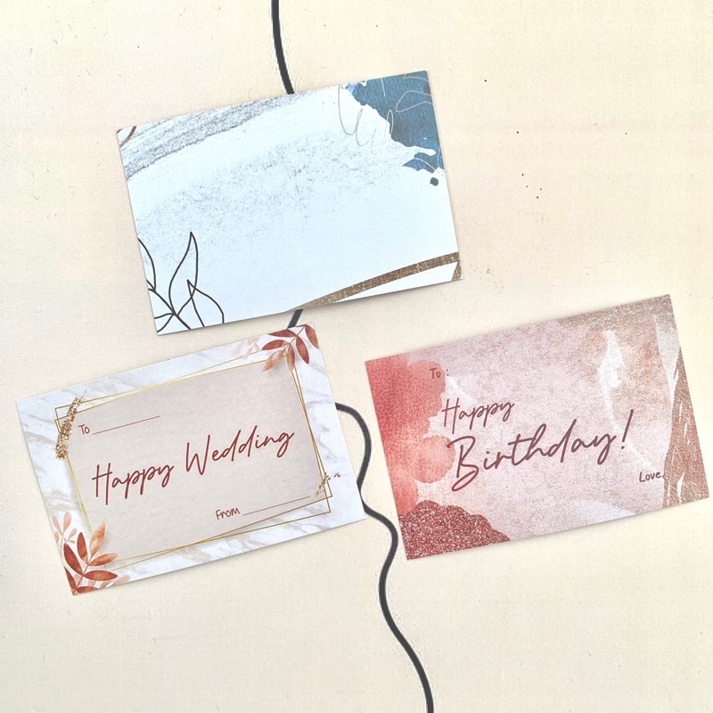 KARTU UCAPAN/GREETING CARD/ GIFT CARD