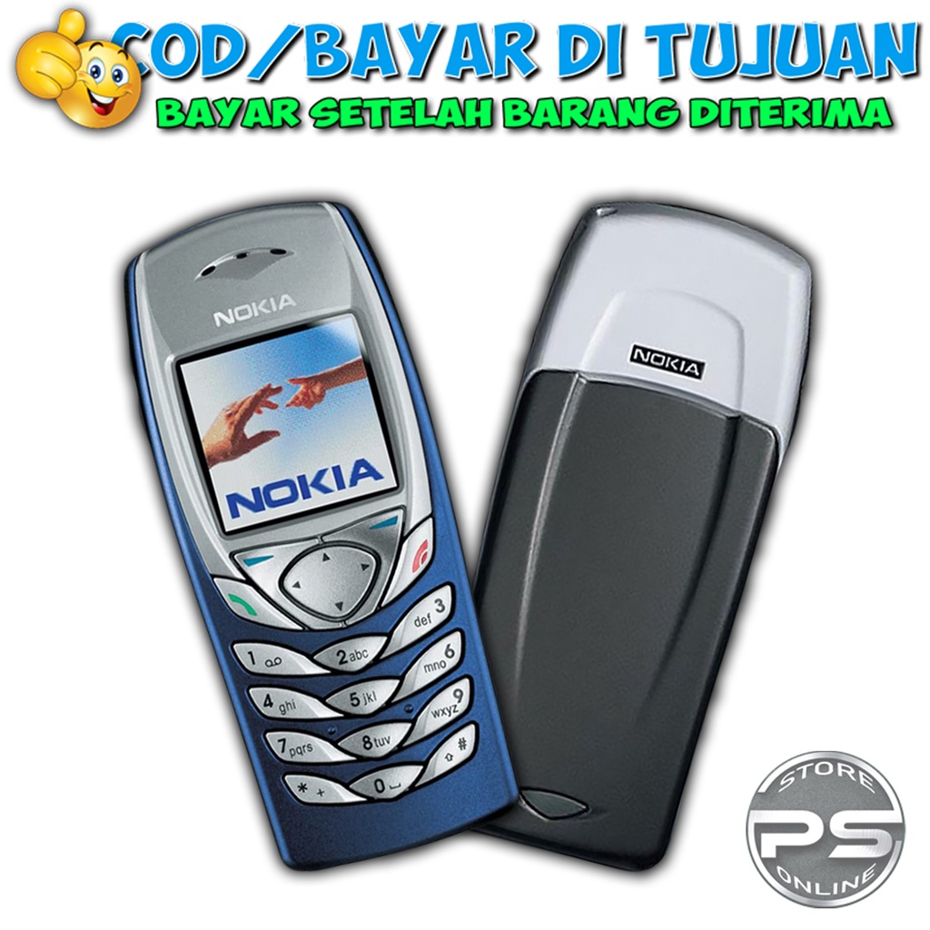 HP Nokia 6100 - HP Jadul Legenda- HP Nokia dengan fitur lengkap - COD/ Bayar di tempat tujuan