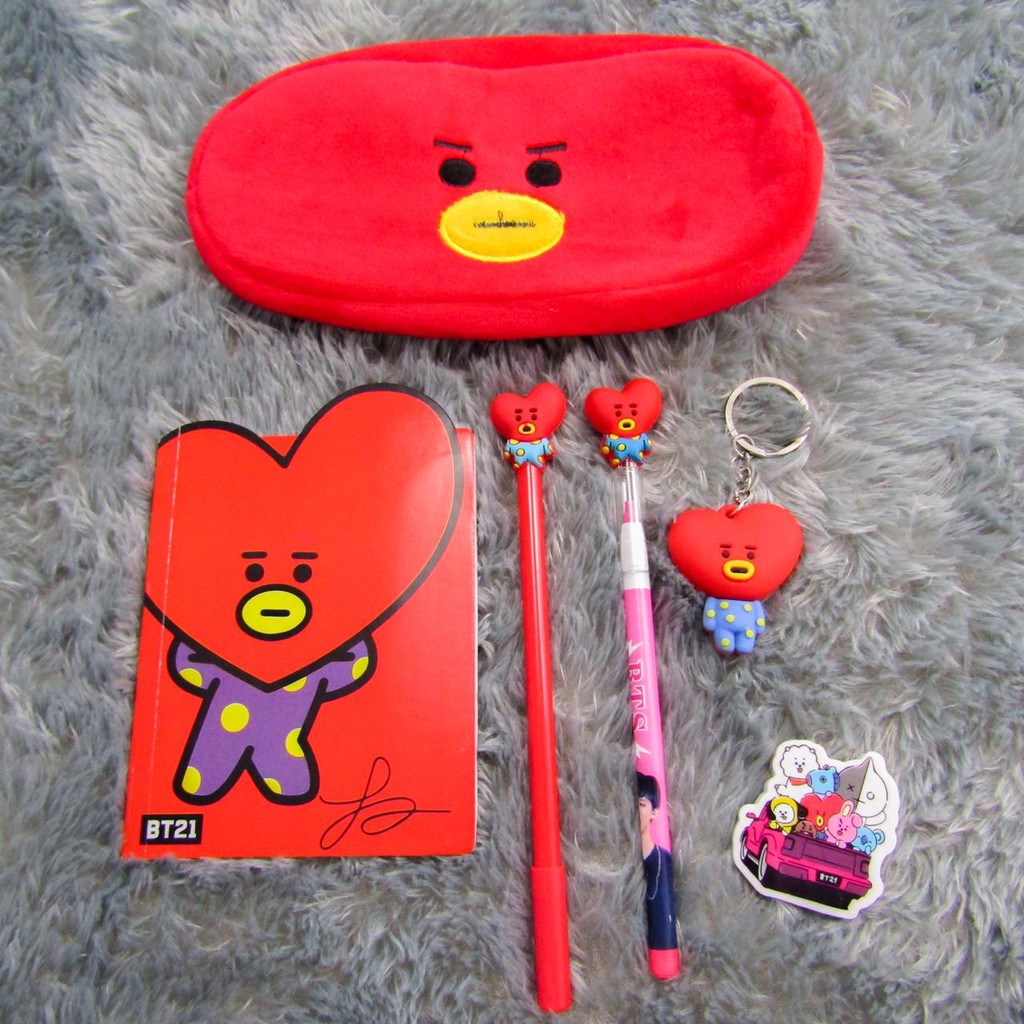 superfans paket BT KPOP BOYBANDdengan kotak pensil alat tulis packet   bangtanboys souvernir murah-3