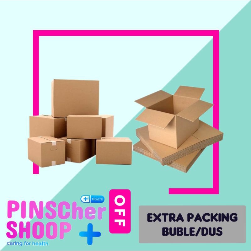 Packing Tambahan Bubble Wrap dan Kardus / Paket ( Besar Atau Kecil )