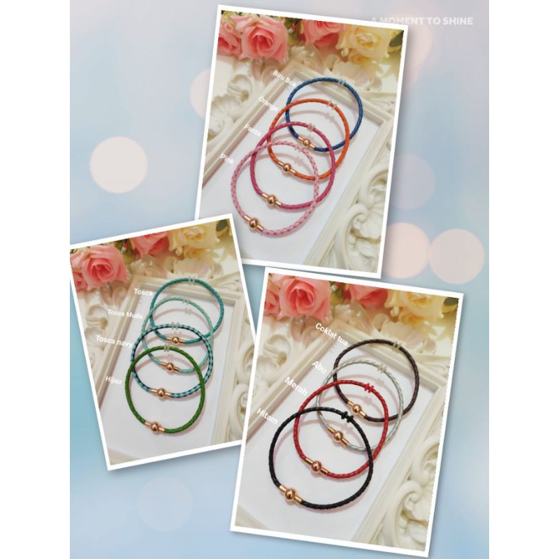 Gelang tali magnet xuping untuk hiasan charm liontin xuping