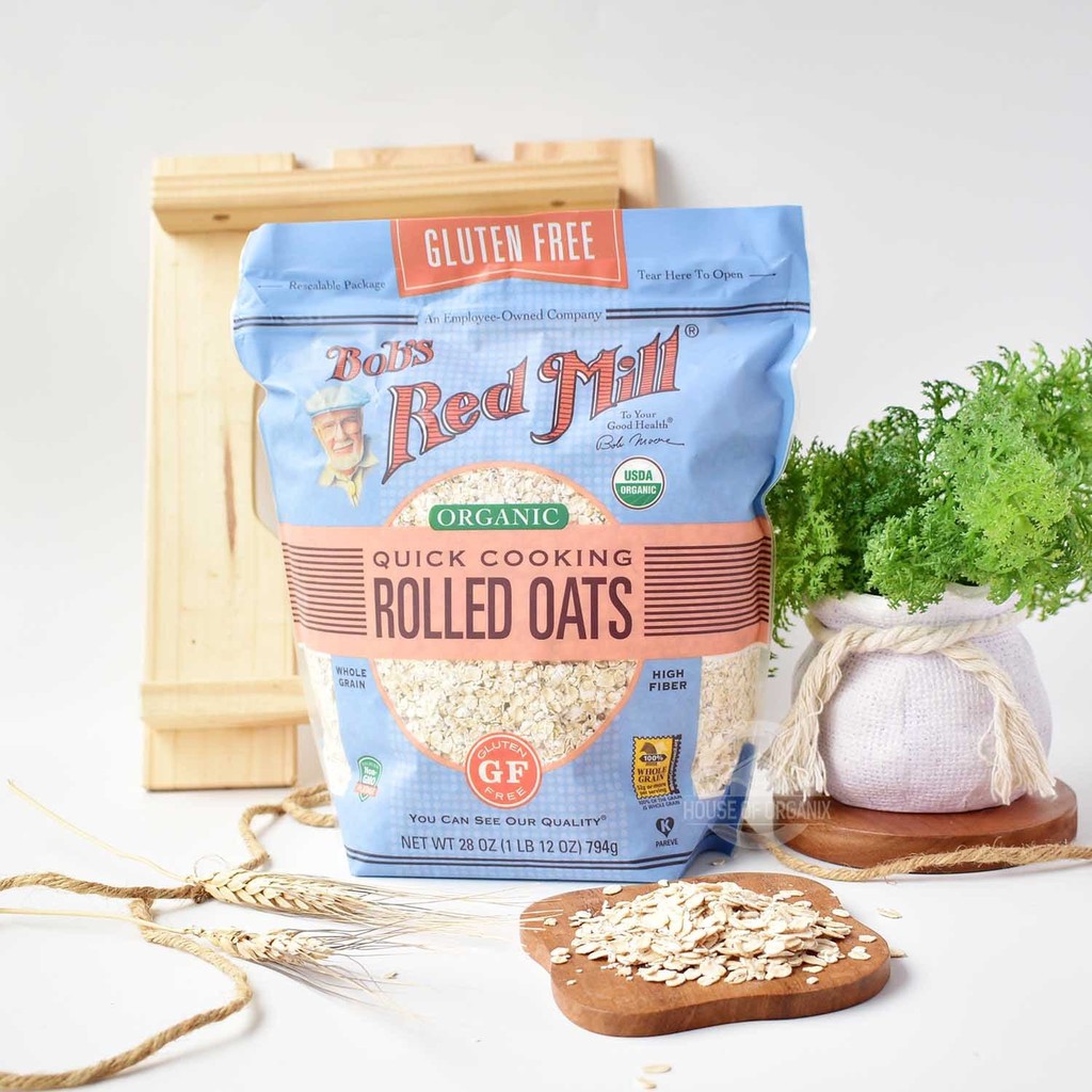 

PROMO BOB'S RED MILL GLUTEN FREE ORGANIC QUICK COOKING ROLLED OATS - 907 GR TERMURAH