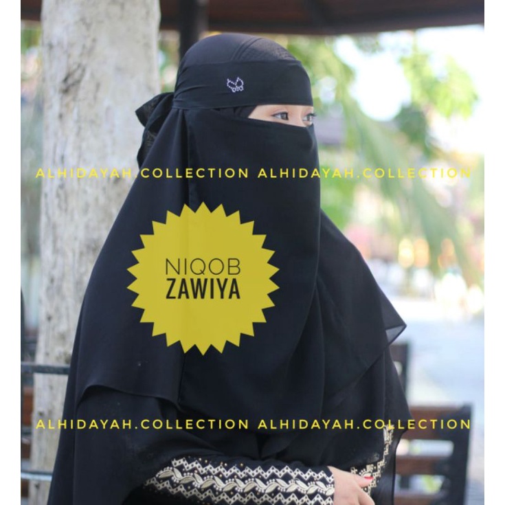 Niqab Bandana Zawiya Cadar Niqob Viral Manik