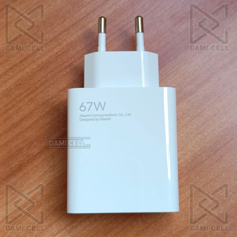ADAPTOR KEPALA CHARGER XIAOMI 67W ORIGINAL MDY-12-EH