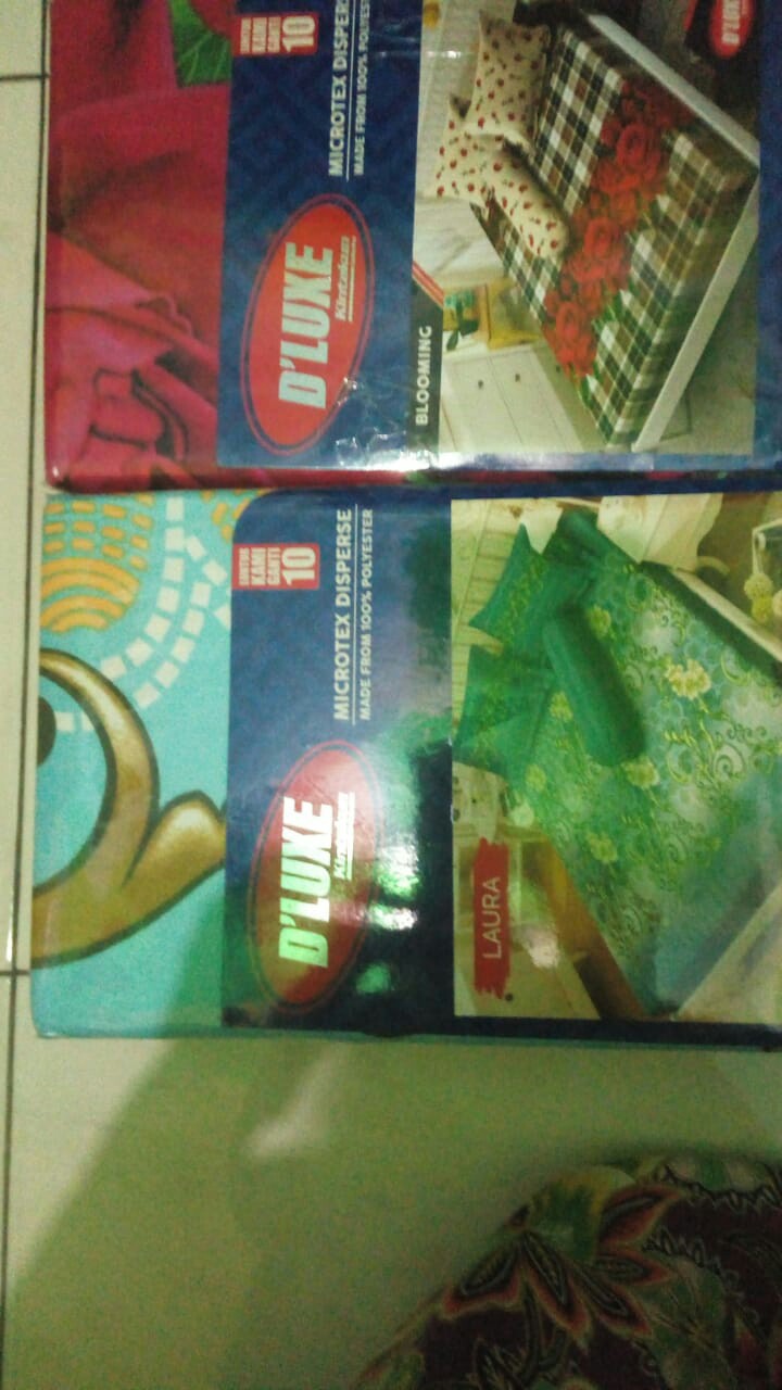 Sprei Kintakun Dluxe Ukuran 120 X 200 Cm