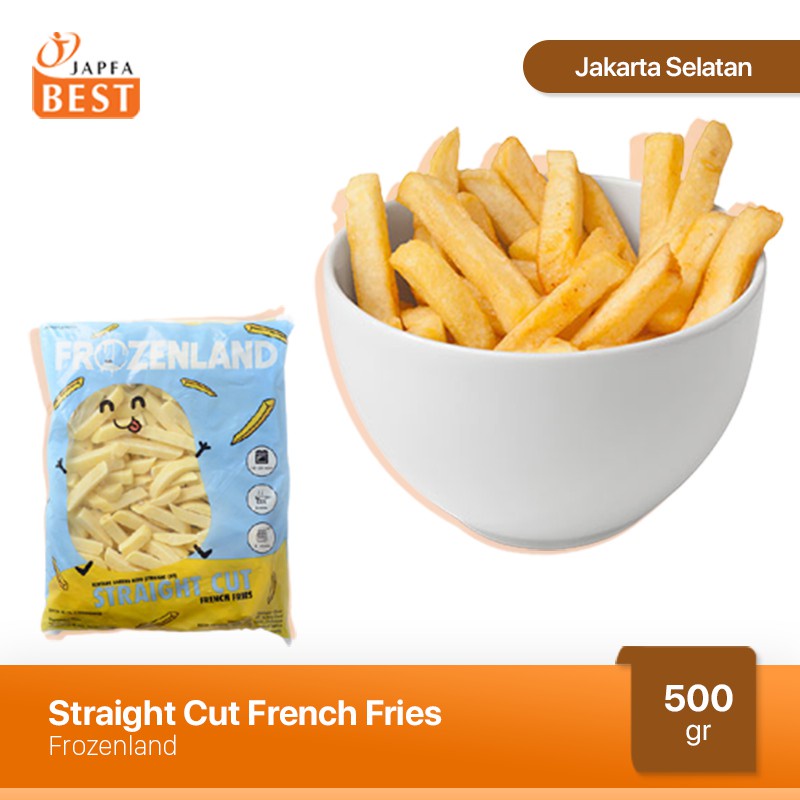 Kentang Goreng / Straight Cut French Fries Frozenland 500 gr