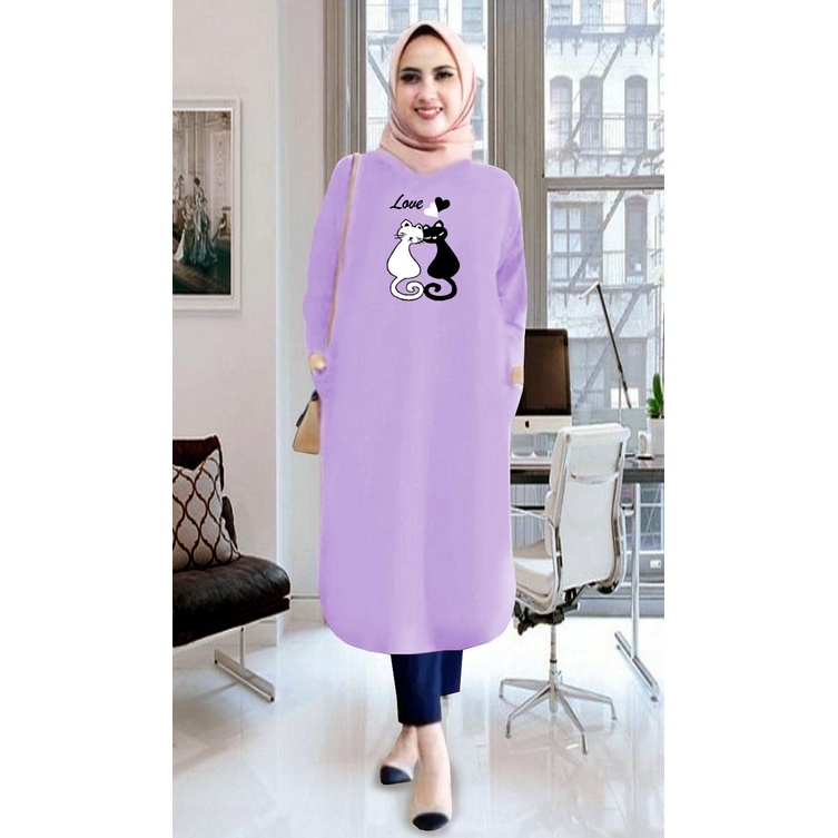 Tunik wanita / tunik murah / tunik kekinian / tunik panjang / tunik import / tunik jumbo