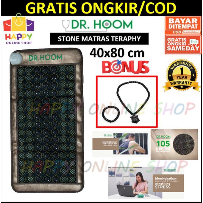 DR HOOM Stone Matras Therapy Matras Terapi Kesehatan Batu Mat Dr. Hoom