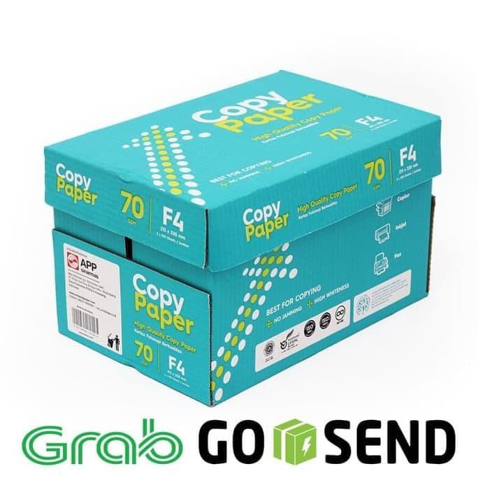 

Kertas HVS F4 70 gr Copy Paper 1 Dus / 70gr