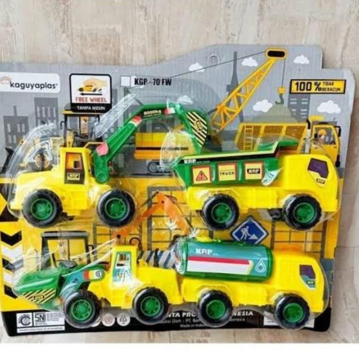 ℗ MAINAN TRUCK KONSTRUKSI ISI 4 KGP 70 ♨