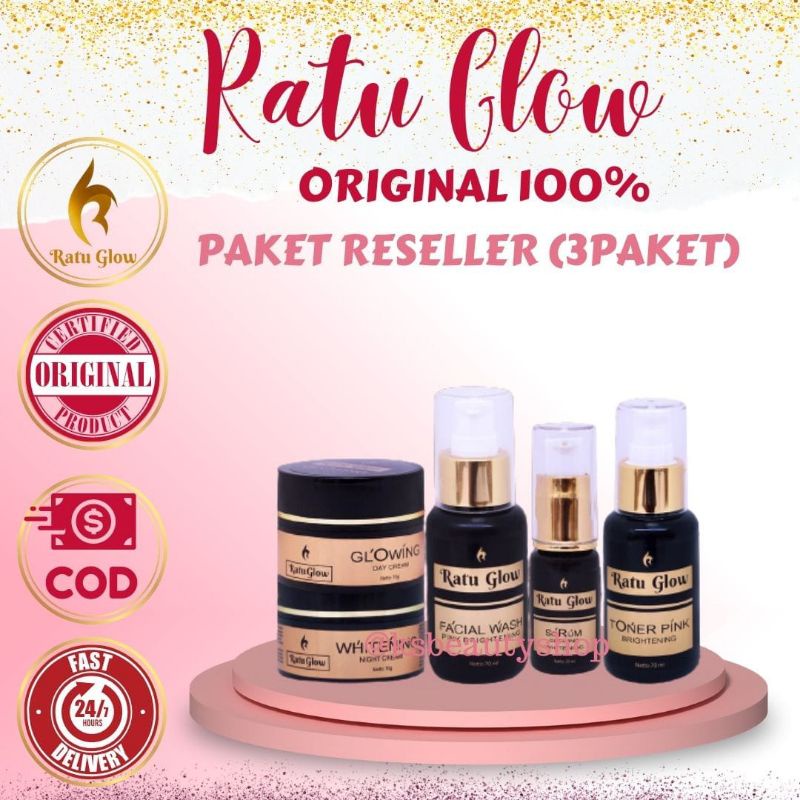 RATU GLOW  PLATINUM GROSIR 3 PAKET (BISA MIX VARIAN PAKET)