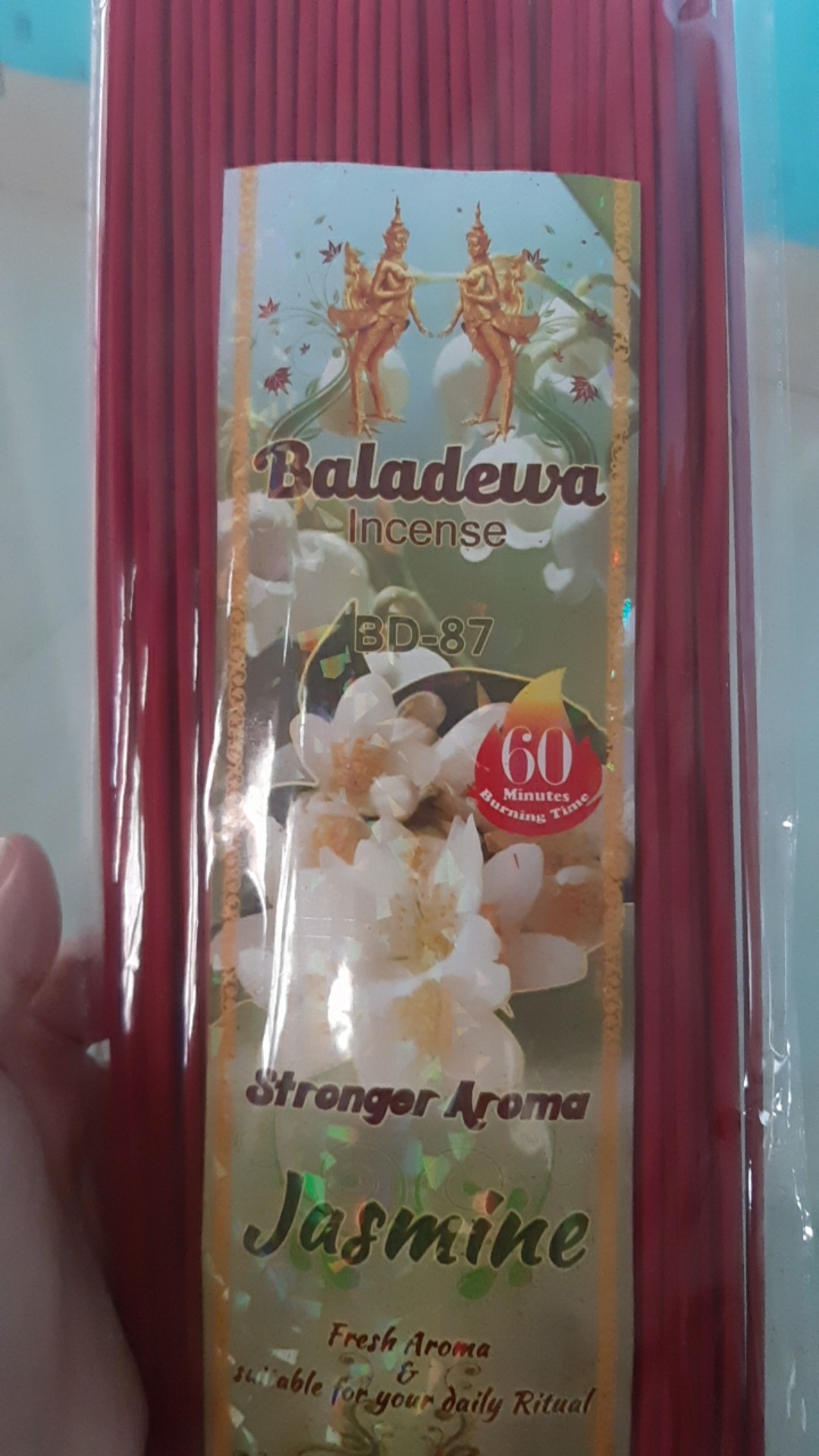 Dupa/ Hio Wangi Harum Baladewa 39 Cm 1 Kg 1.4 Mm Jasmine Merah