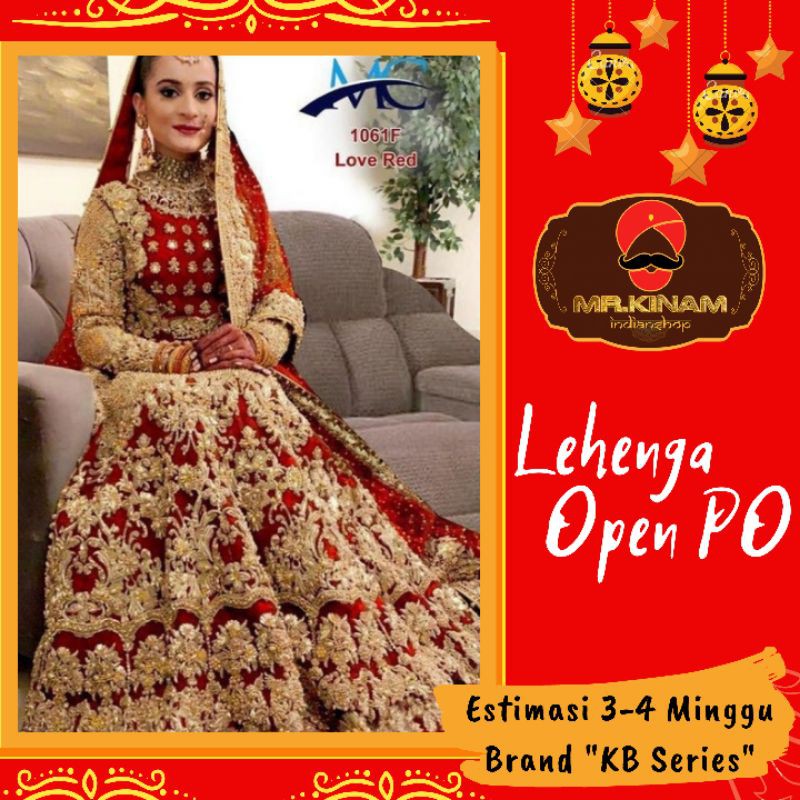 LEHENGA BRIDAL MC SERIES | BAJU PENGANTIN INDIA | BAJU INDIA