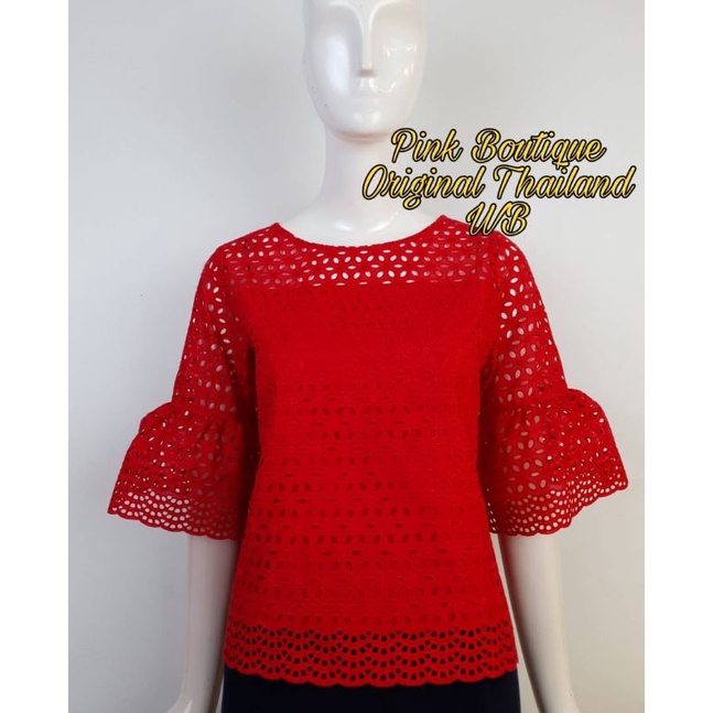 Pink Boutique katun bolong GARANSI ORIGINAL BANGKOK