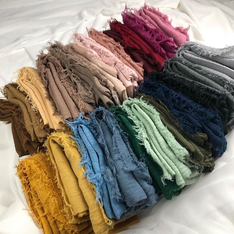PASHMINA CRINCLE TURKEY SHAWL PREMIUM PART 1 | JILBAB KUSUT SERAT