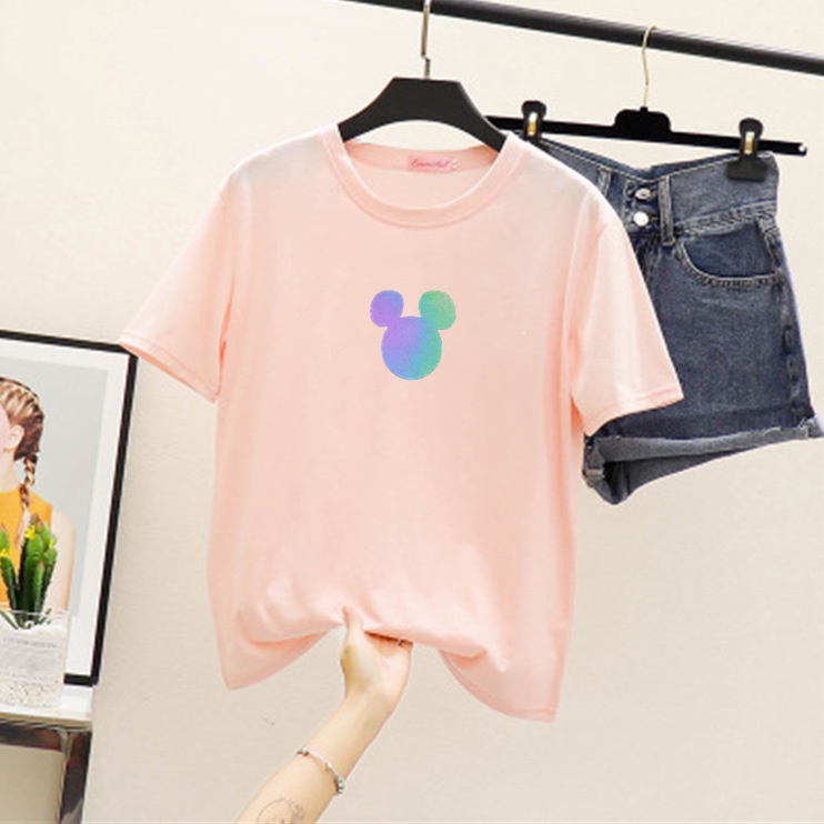 Tas bersama baju kaos wanita Tshirt butterfly/baju kaos tumblr