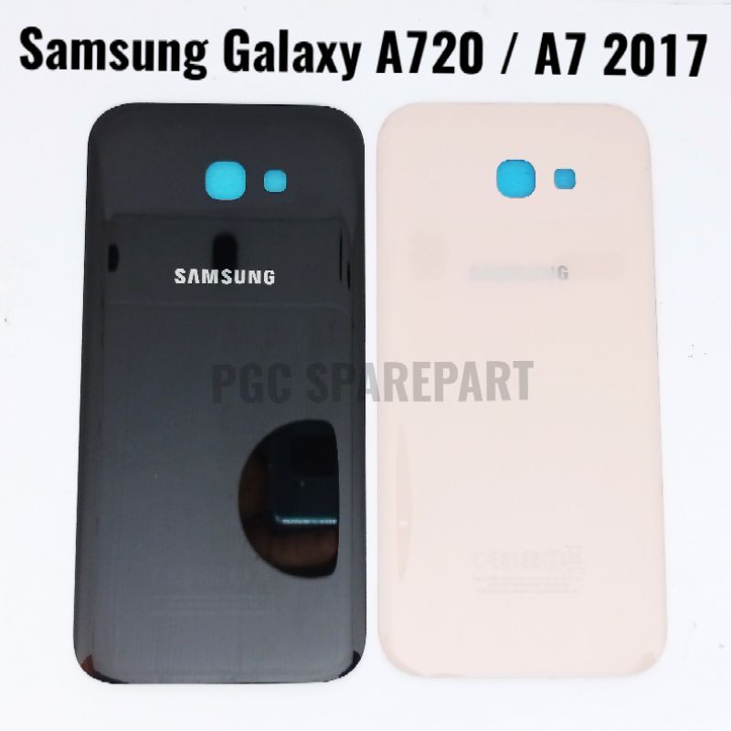 Backdoor Casing Belakang Samsung Galaxy A720 A7 2017 Back Cover Case Door Backcover Backcase Housing