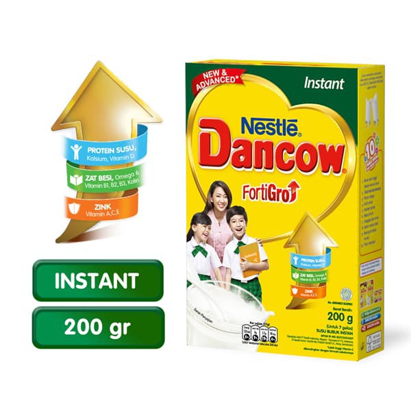 

PROMO DANCOW FORTIGRO SUSU BUBUK INSTANT BOX 200G TERMURAH