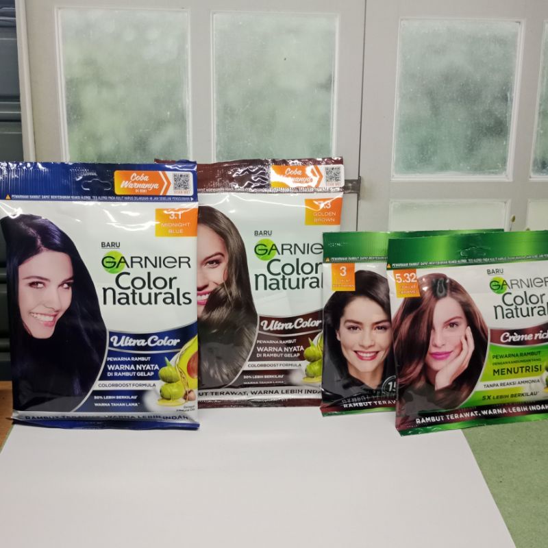 GARNIER COLOUR NATURALS Pewarna Rambut Bernutrisi