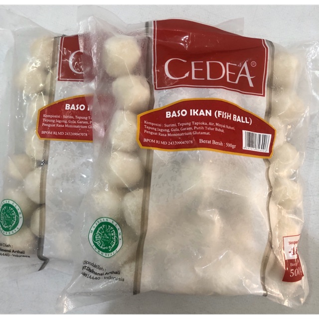 

Cedea Fish Ball (Bakso Ikan) 500gr