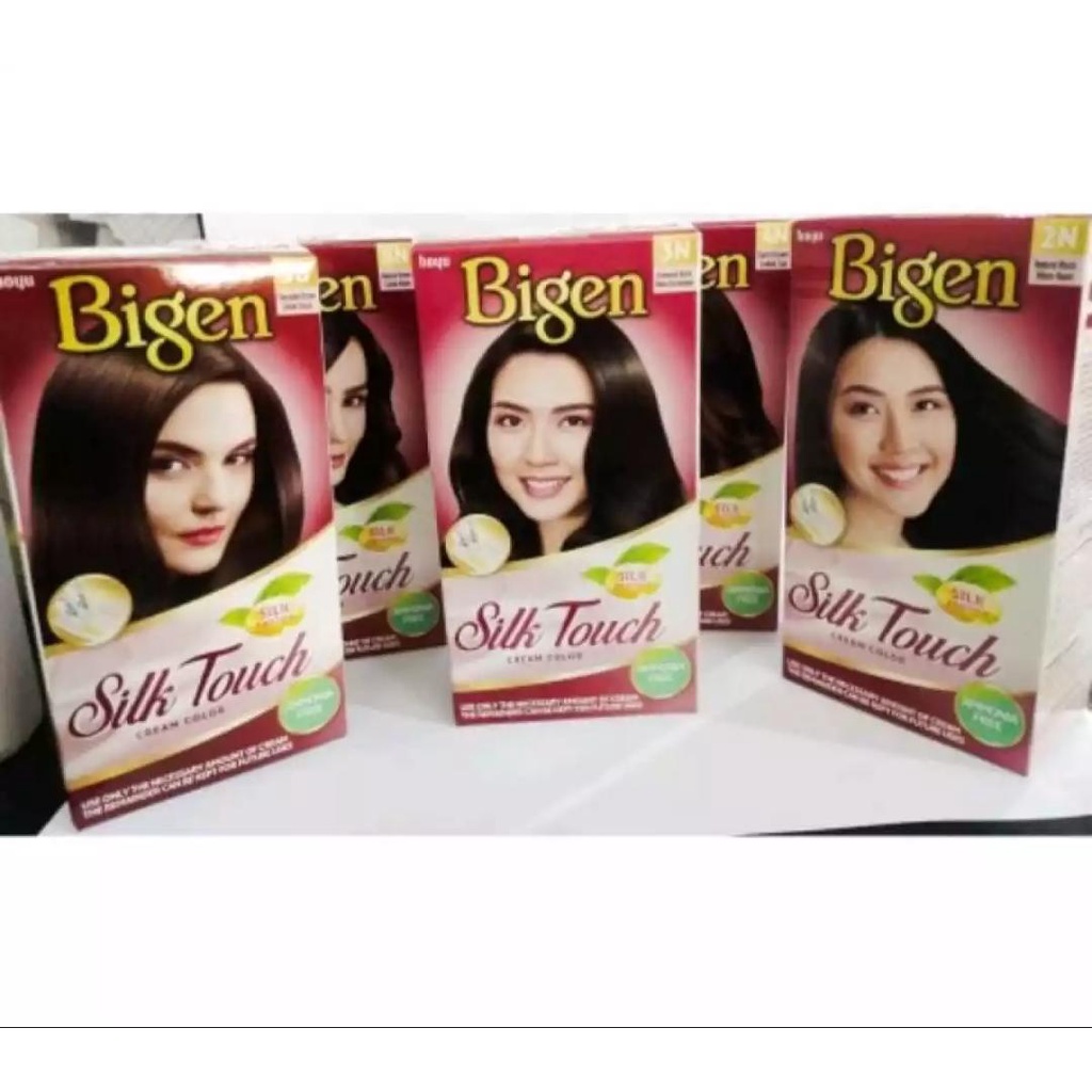 New BIGEN Silk Touch / Silky &amp; Smooth Semir Pewarna Rambut