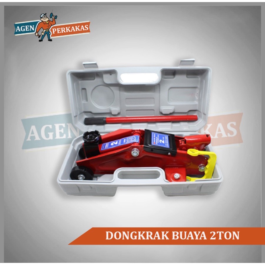 DONGKRAK BUAYA 2 TON Hidrolik Floor Jack 2ton Mobil