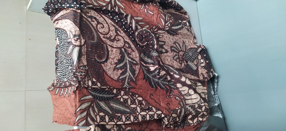 Baju Batik Pria Slimfit Big Size M L Xl Xxl Atasan Kemeja Batik Lengan Panjang Original