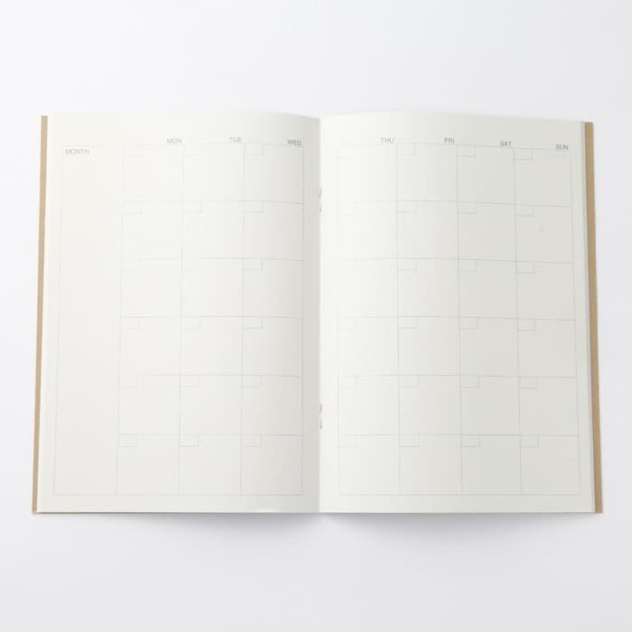 

MUJI PAPER / NOTEBOOK / MONTHLY A5 32page