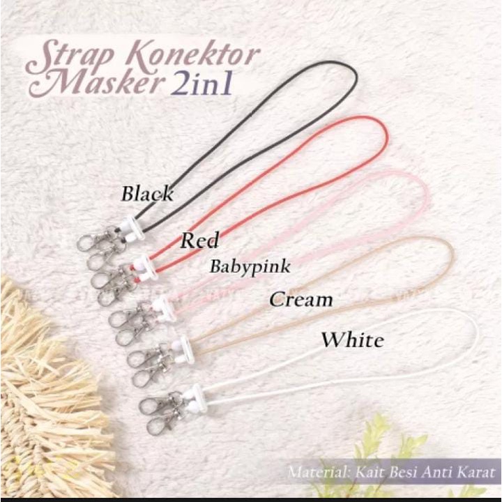 Strap Konektor Masker 2 in 1