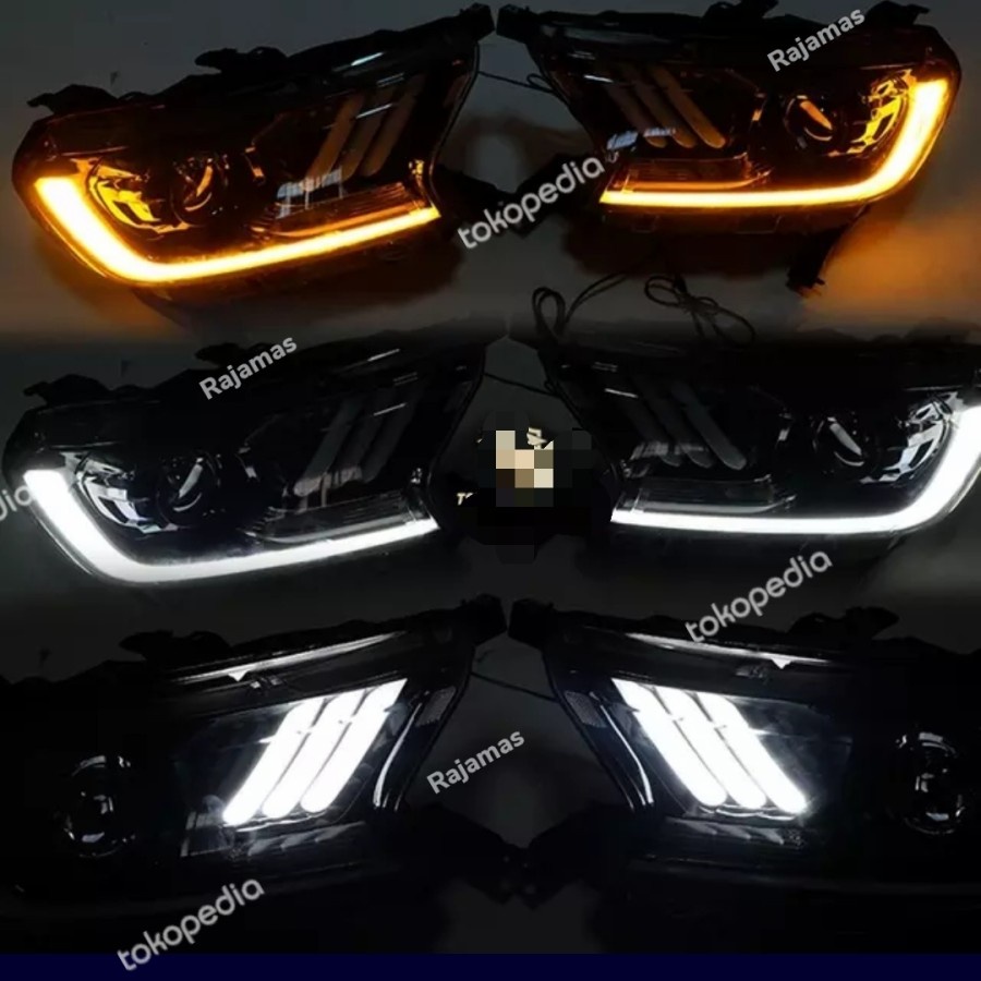 Headlamp Masteng Ford ranger Raptor Everest 2015