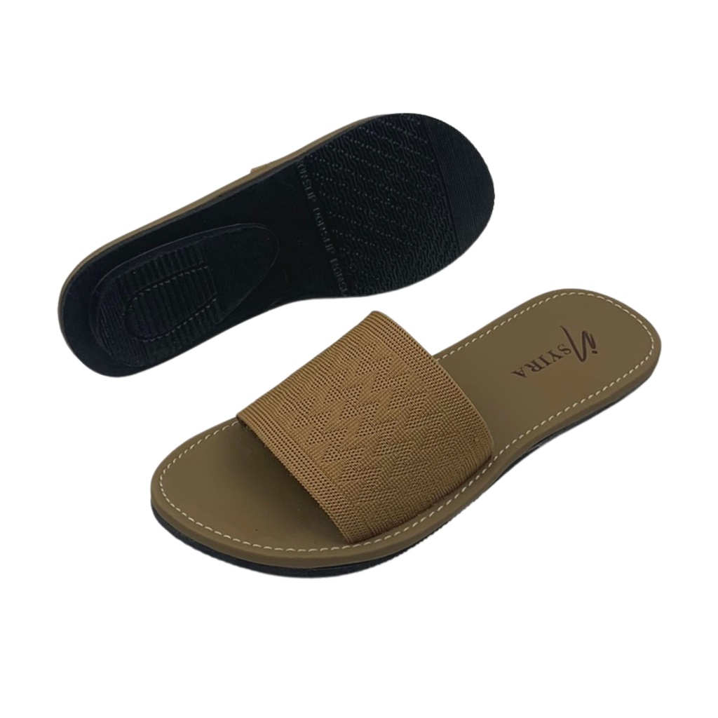 Insyira - Sandal Wanita Elzahara / Sandal Selop Wanita Non Slip / Sandal Rajut Import