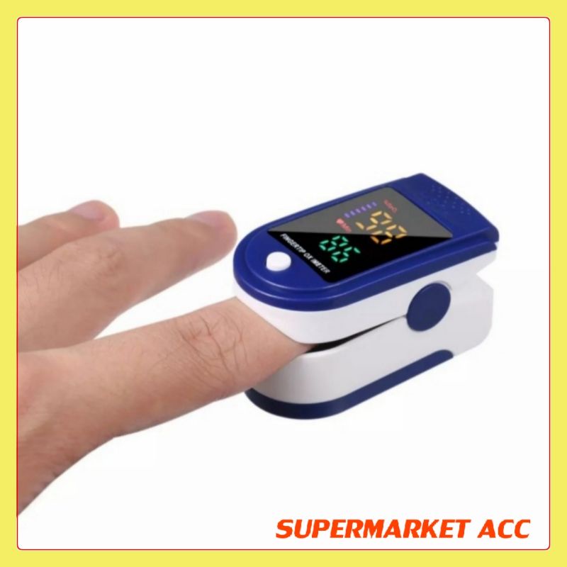 PULSE OXIMETER LK87 Fingertip Alat Ukur Saturasi Oksigen Jantung LK87