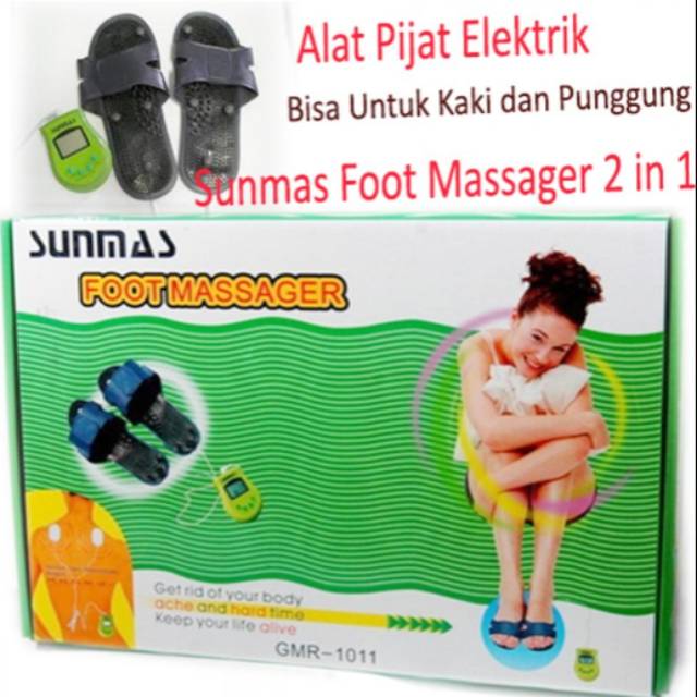 Alat pijat SUNMAS FOOT MASSAGER 2IN1