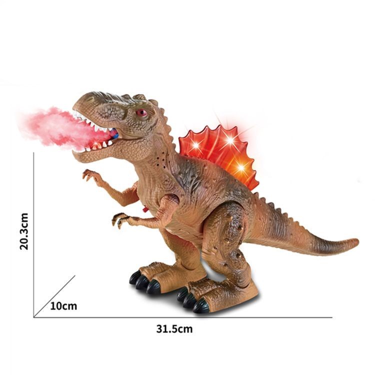 Mainan Anak SPRAY FLAME TYRANNOSAURUS Mainan Dinosaurus Trex Berasap