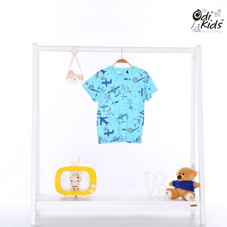 odikids blue AERO  kids t shirt kaos  full print Shopee 