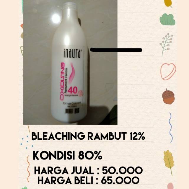 [PRELOVED] Inaura Bleaching Rambut 12%