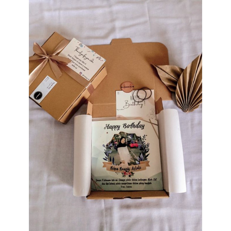 

GIFT BOX FOTO/HAMPERS FOTO PAPAN MDF