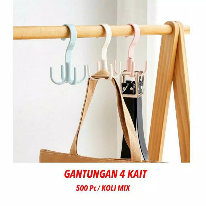 Gantungan 4kait / Gantungan Serbaguna / Gantungan