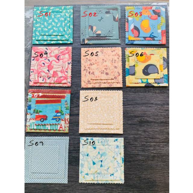 Reusable beeswax food wrap