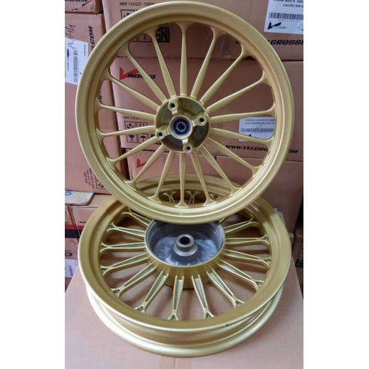 VELG/PELAK PELEK V ROSSI ANDONG PALANG 18 BEAT KARBU/FI/ESP SCOOPY KARBU/FI VARIO110 SPACY TYPE GALA