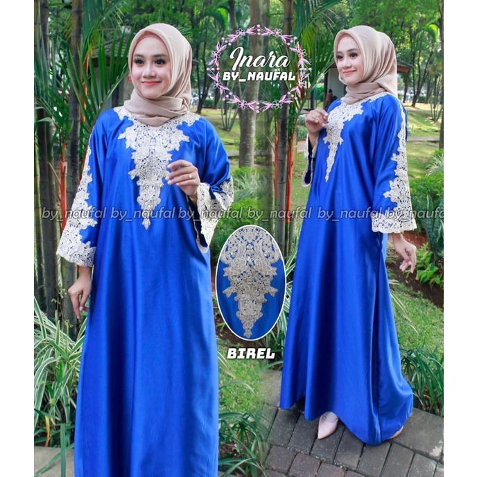 KAFTAN SATIN SILK PREMIUM/KAFTAN MEWAH/KAFTAN SIMPLE