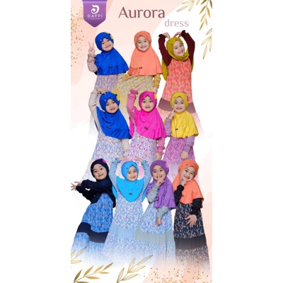 Gamis anak Aurora ori daffi