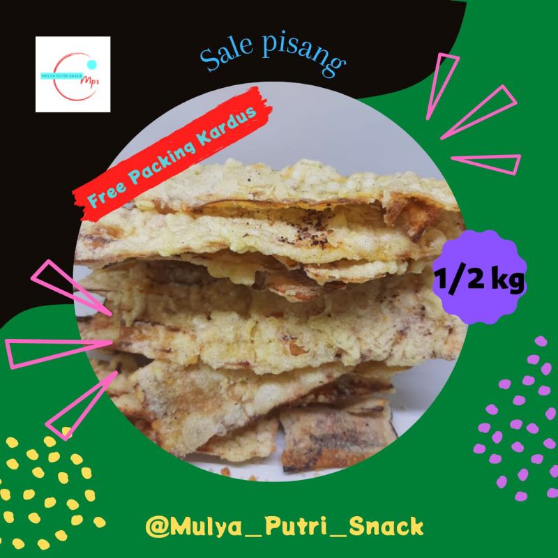 

Pisang sale lidah ½ kg / pisang sale 500 gram