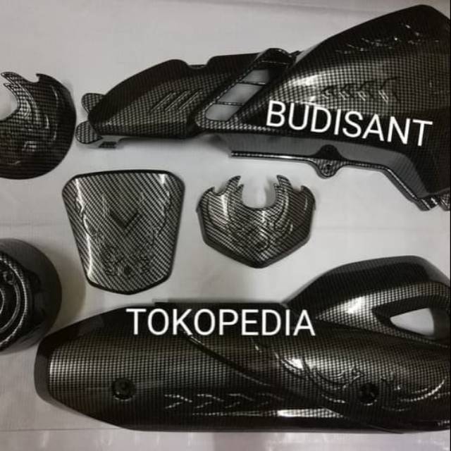 #paketan karbon 7 item new Honda PCX 150 lokal#paketan karbon nemo new pcx 150 lokal termurah#