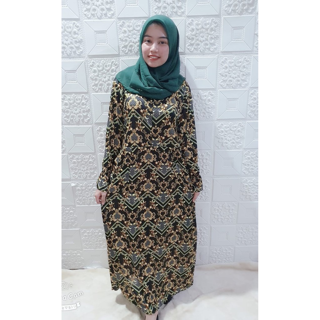 Gamis muslim motif sultan FIT XL