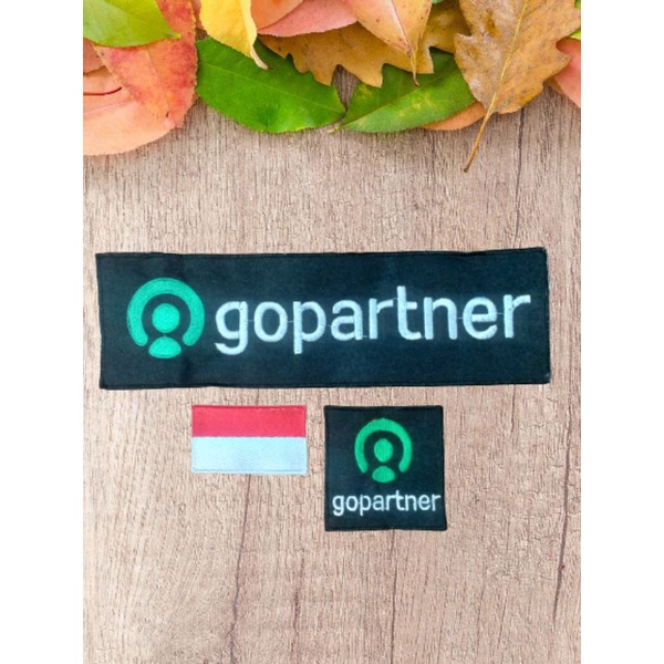 Emblem bordir gopartner termurah